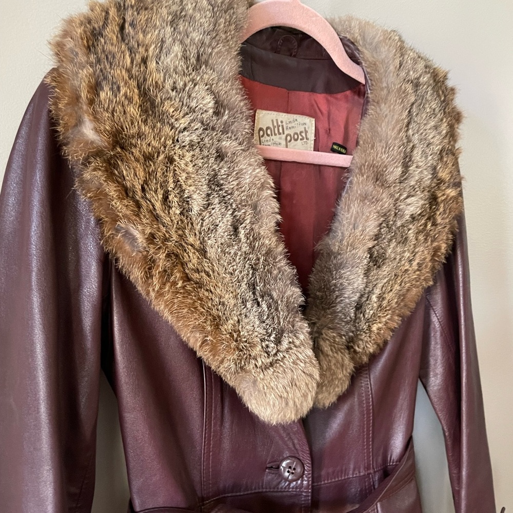 🔥 CUSTOM LEATHER & Fur!!!!  Vintage 🤩